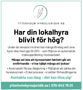 En bild på en annons i tidningen Mitti som handlar om möjligheten att säga upp sitt avtal för omförhandling om hyran har blivit för hög.